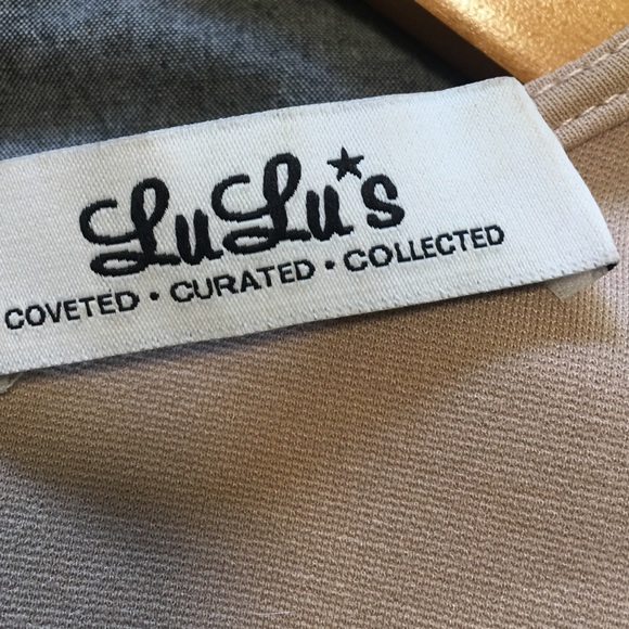 Lulus “So Typically Me” Beige Dress - Picture 4 of 4